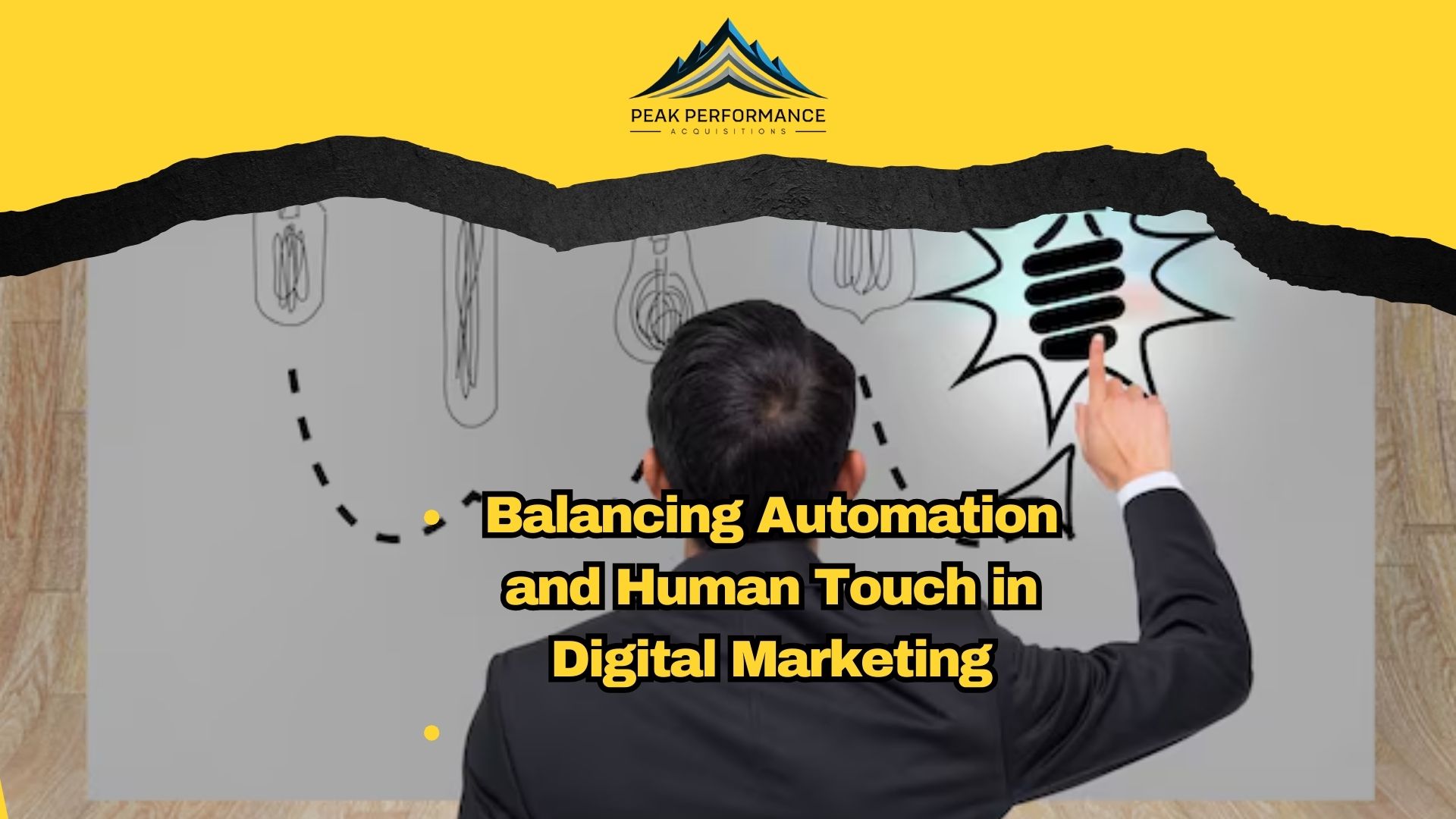 Balancing automation with human touch in marketing